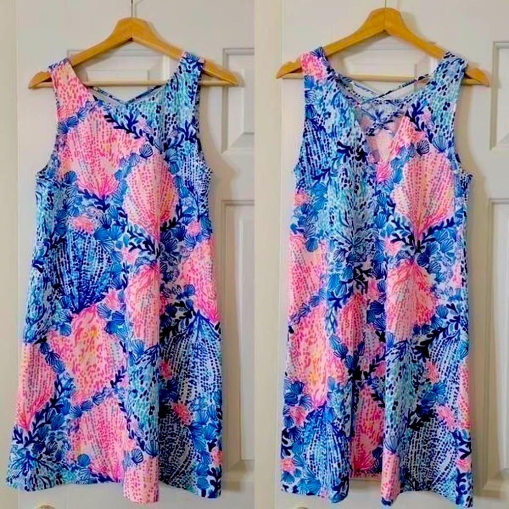 LILLY PULITZER KRISTEN SWING DRESS - Sway With Me EUC